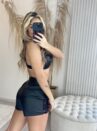 short courino com paetê