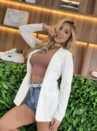maxi blazer júlia verde menta