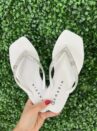 chinelo solarize glitter branco ramarim 231233