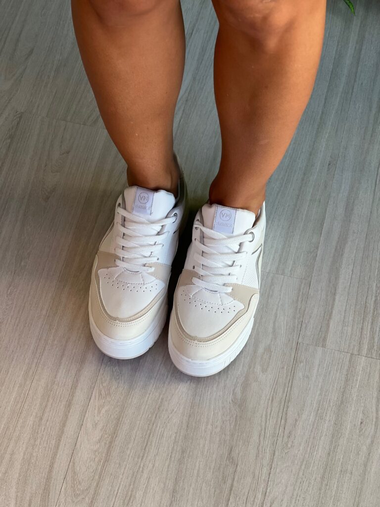 tênis via marte bege 2313506 tênis via marte bege 2313506