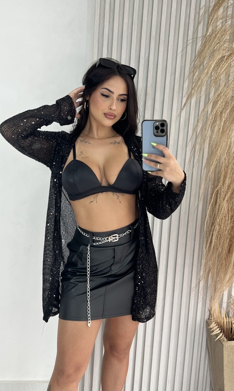 kimono paetê beth