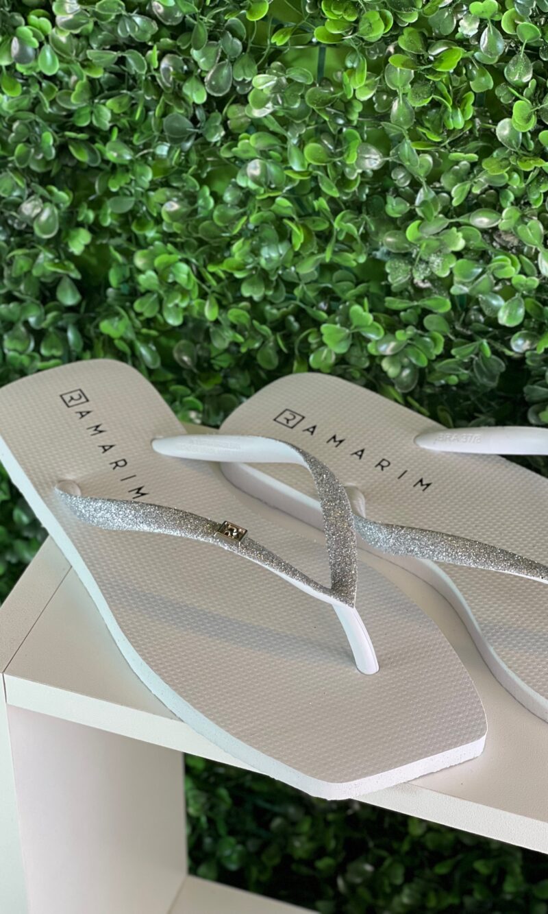chinelo ramarim solarize glitter branco chinelo ramarim solarize glitter branco