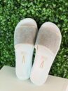 chinelo vizzano slide strass branco