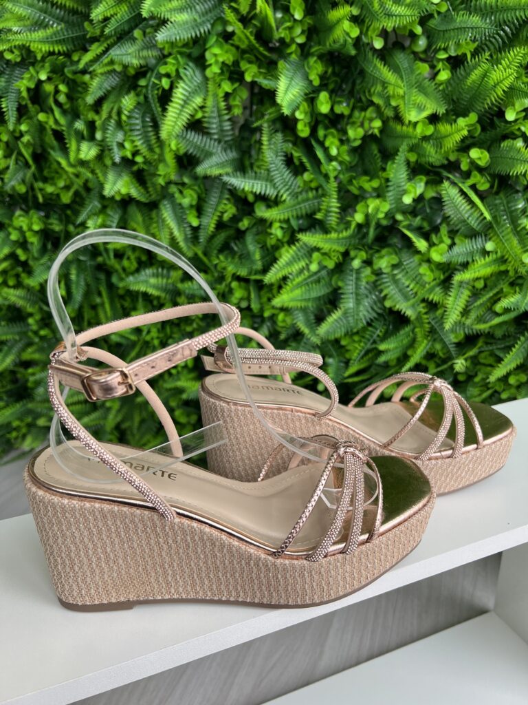 sandália reflexo palha rattan rouge via marte 23 11509 01 sandália reflexo palha rattan rouge via marte 23 11509 01