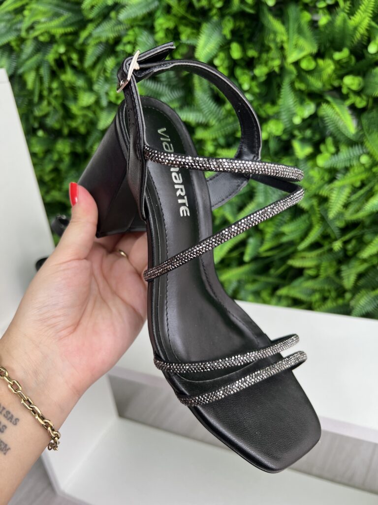 sandália napa casual preto 23 10114 01 sandália napa casual preto 23 10114 01