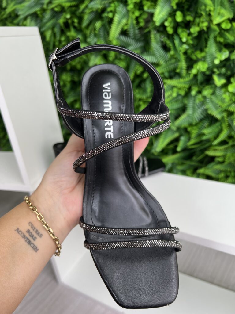 sandália napa casual preto 23 10114 01 sandália napa casual preto 23 10114 01