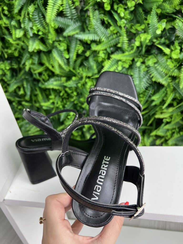 sandália napa casual preto 23 10114 01 sandália napa casual preto 23 10114 01