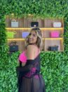 biquíni top cropped & hot pants