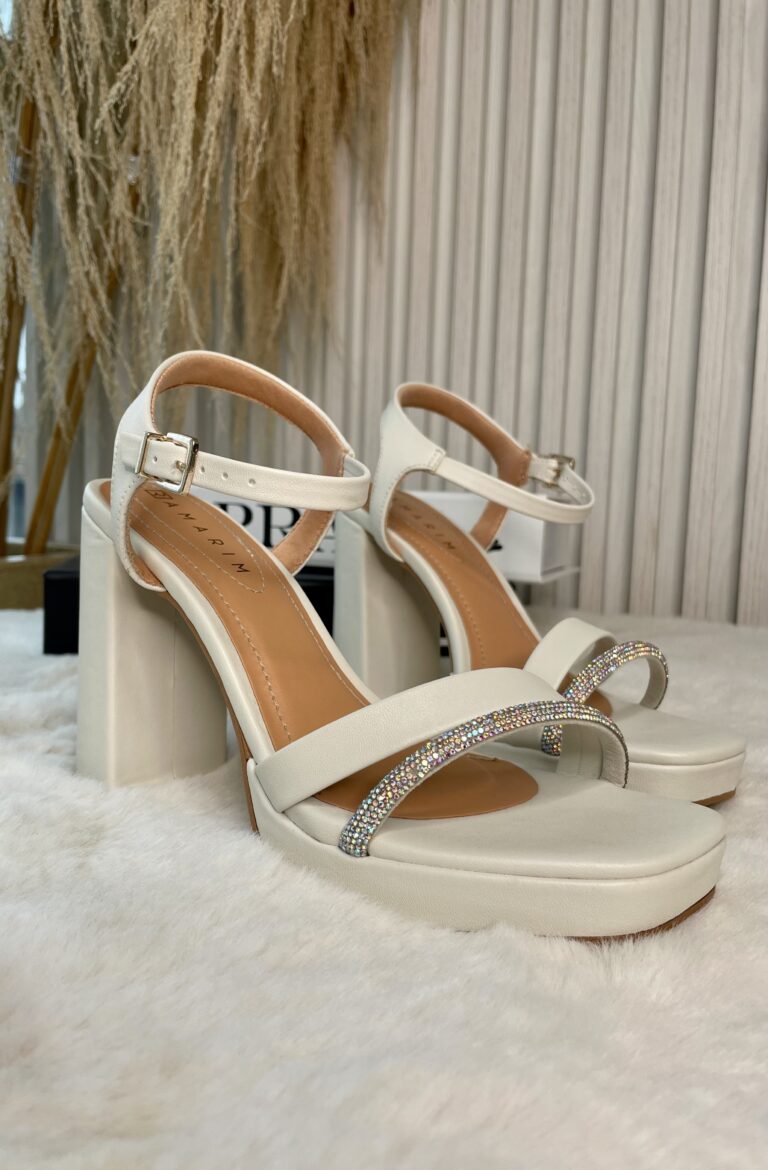 sandália ramarim salto alto strass 2357202