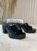 tamanco via marte preto verniz 2317409