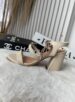 sandália creme amarração strass ramarim 2341202