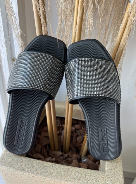 chinelo slide moleca branco/off 5494100