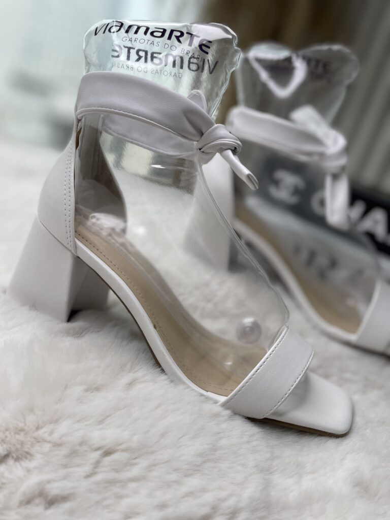 sandália laço bege via marte 23 20810 01 sandália laço bege via marte 23 20810 01