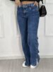 calça jeans wide leg imbé