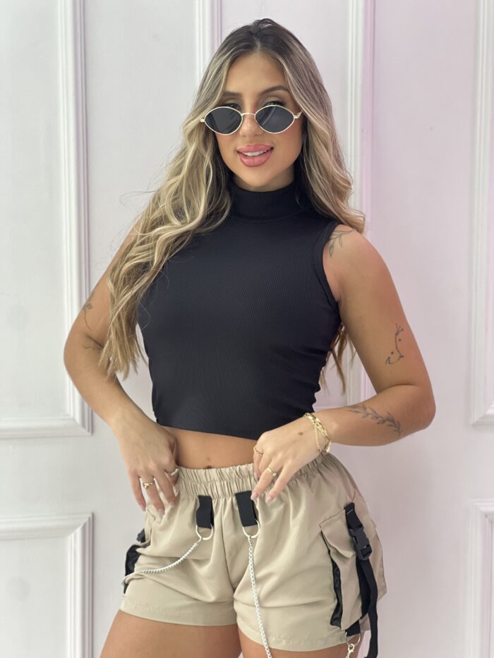 short parachute zoe bege short parachute zoe bege