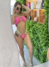 biquíni gabrielle rosa/verde