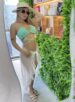 biquíni gabrielle rosa/verde
