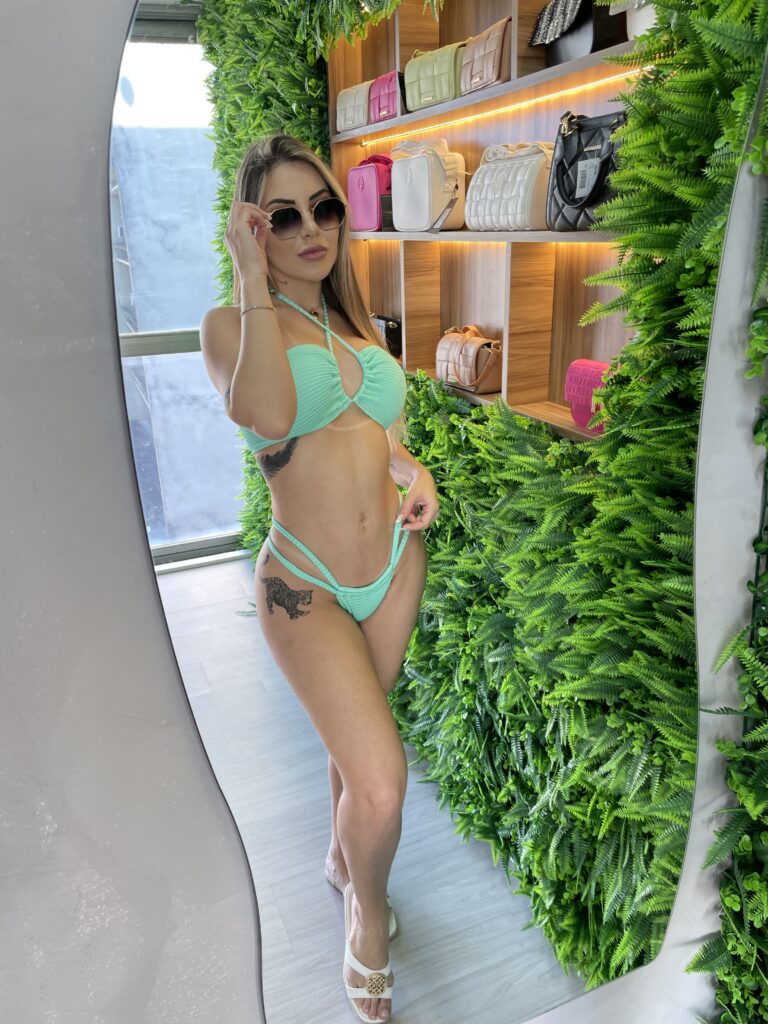 biquíni gabrielle rosa/verde biquíni gabrielle rosa/verde