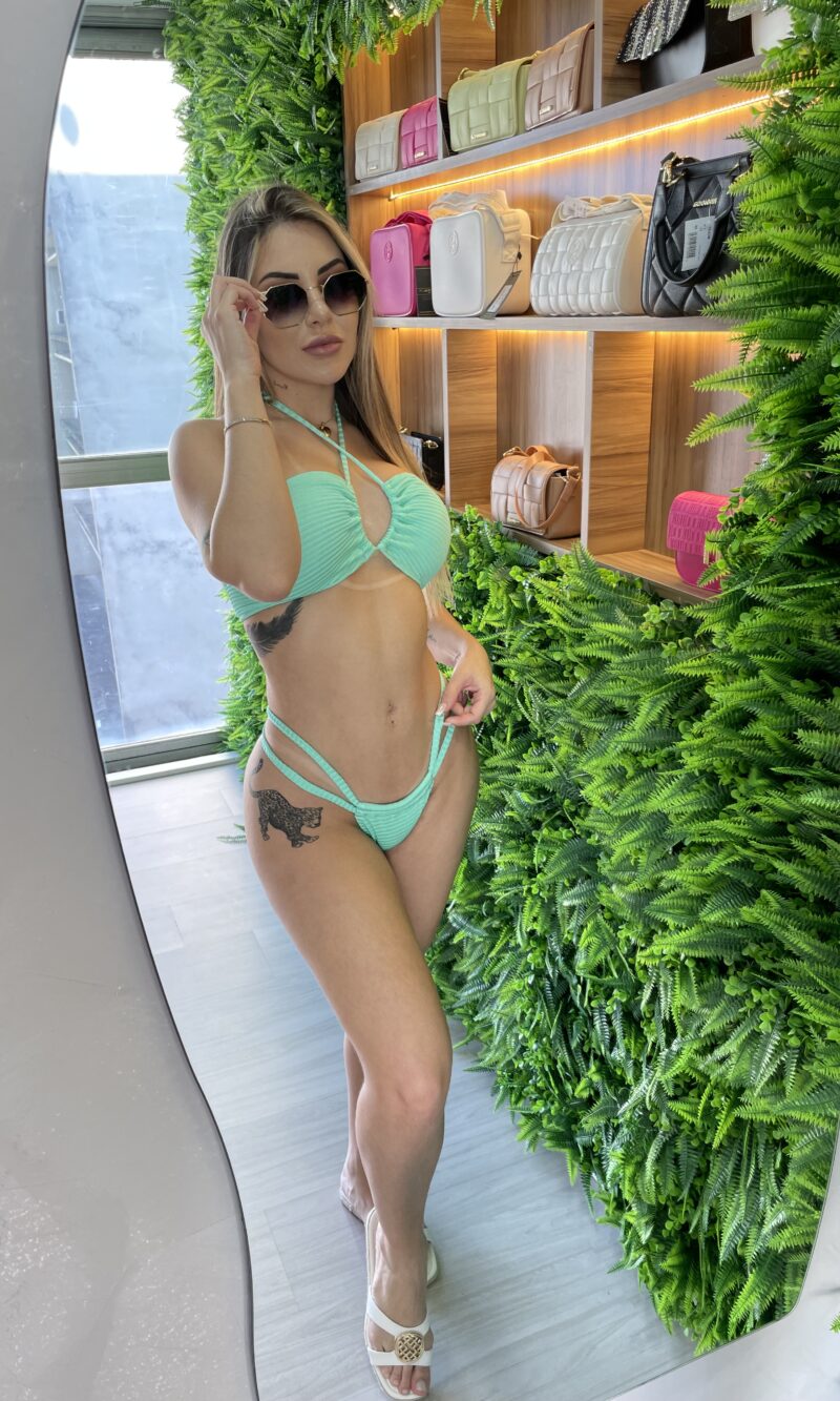 biquíni gabrielle rosa/verde biquíni gabrielle rosa/verde