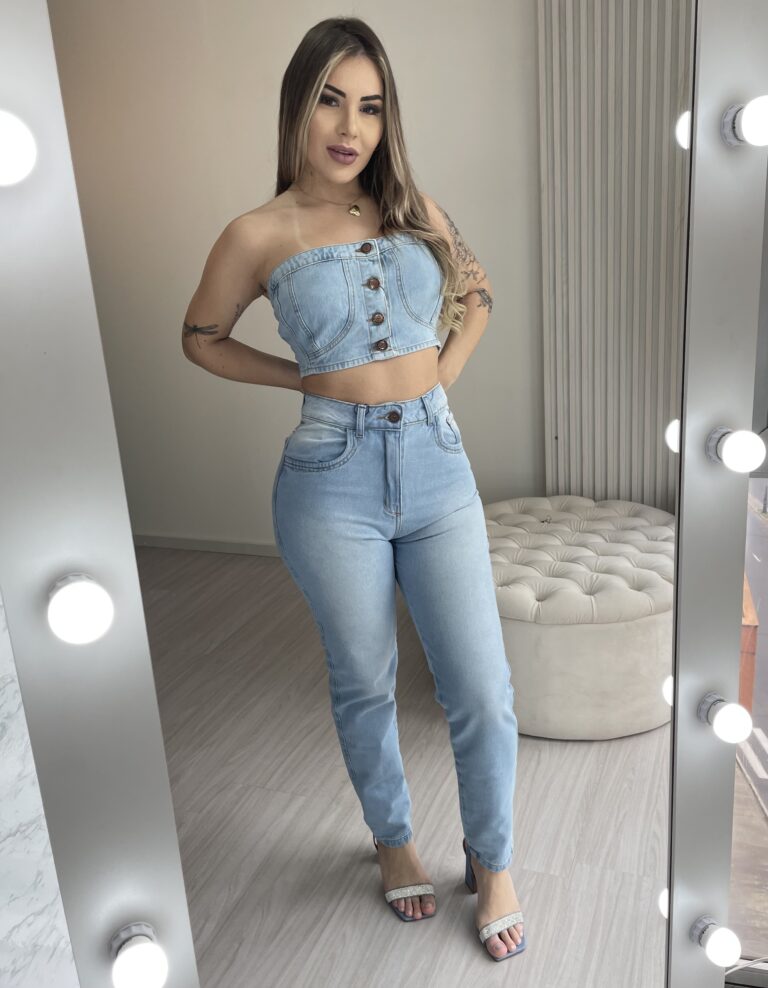 calça jeans mom joinville