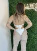 calça arrastão paolla off white