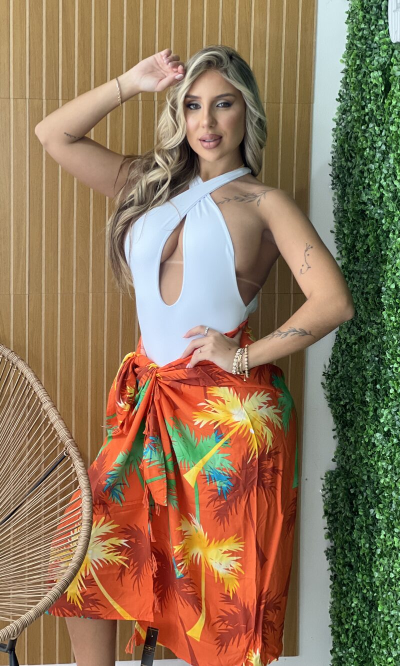 canga coqueiros laranja