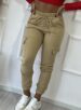 calça moletom bege