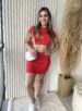 conjunto naná vermelho