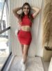 conjunto naná vermelho