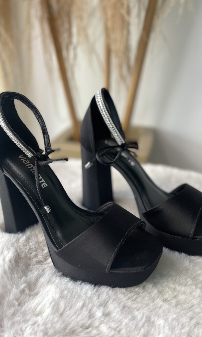 sandália plataforma preto nobuck 22 11301 01
