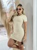 vestido valen bege