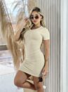 vestido valen bege
