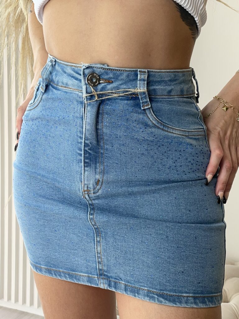 saia jeans tauane nxo