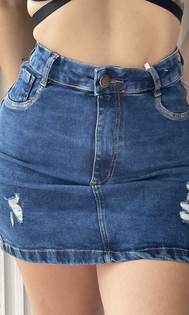 saia jeans rebeca