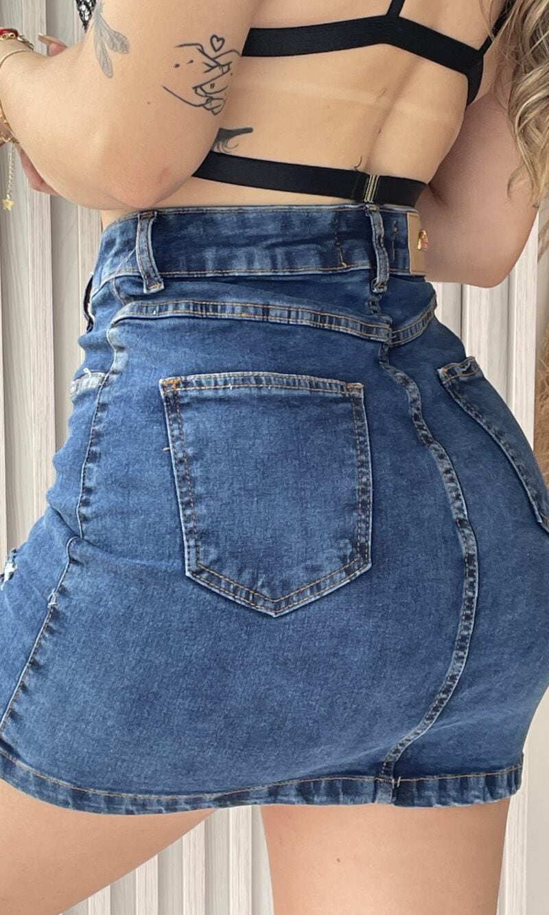 saia jeans rebeca