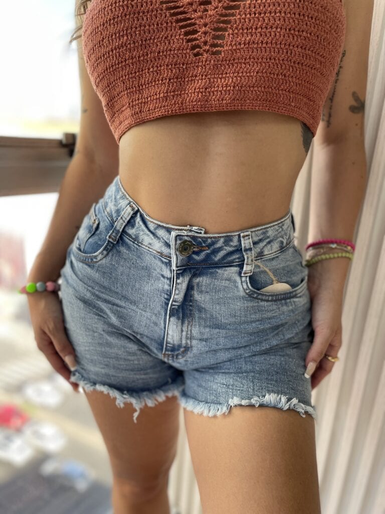 short jeans cecília short jeans cecília