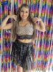 conjunto fantasia sereia black