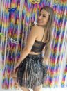 conjunto fantasia sereia black