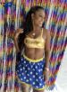 conjunto fantasia mulher maravilha