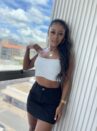 saia jeans malévola nxo preto