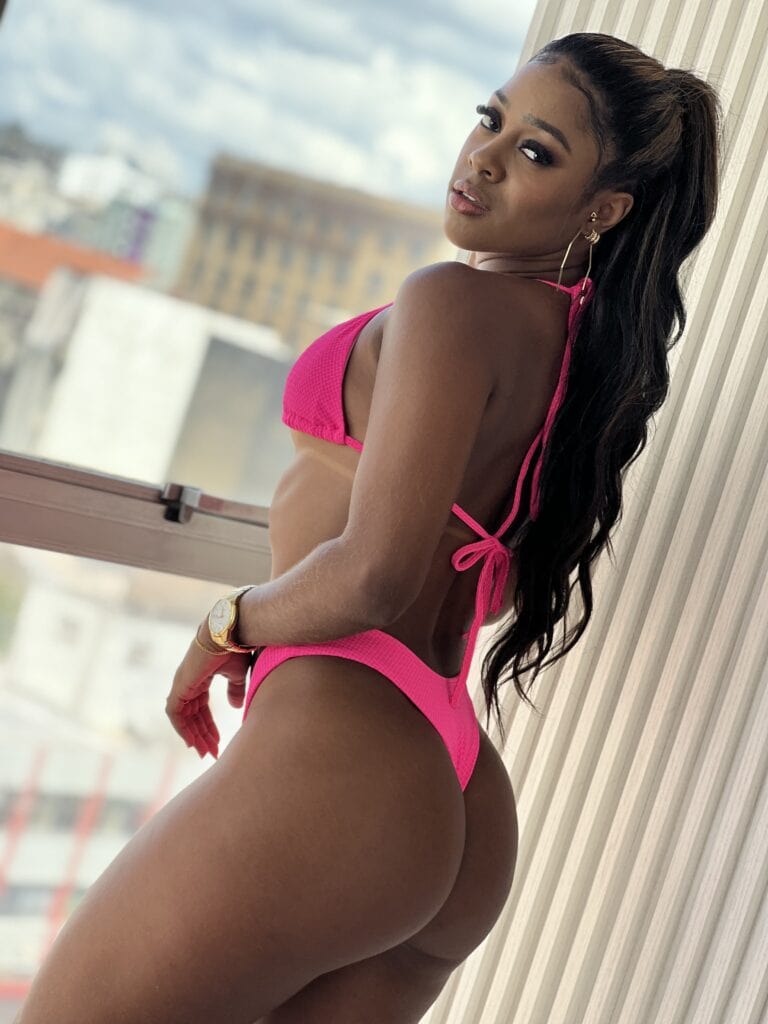 biquini asa delta rosa neon biquini asa delta rosa neon