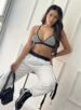 calça parachute rihana branco
