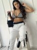 calça parachute rihana branco