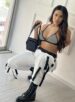 calça parachute rihana branco