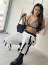 calça parachute rihana branco