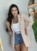 maxi blazer júlia bege
