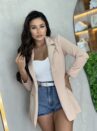 maxi blazer júlia bege
