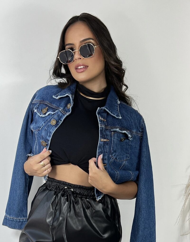 jaqueta jeans lúcia