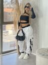 calça parachute rihana branco