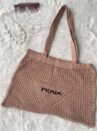bolsa de praia crochê